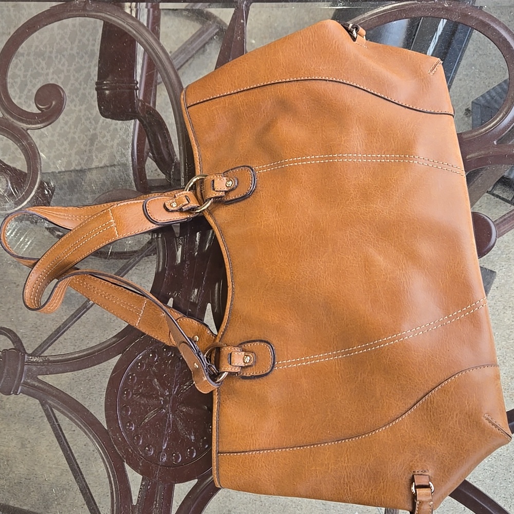 Liz Claiborne Brown Tote Bag